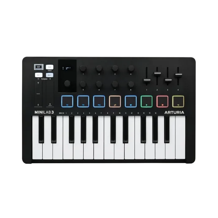Arturia Minilab 3 25-Note Keyboard Controller – Black