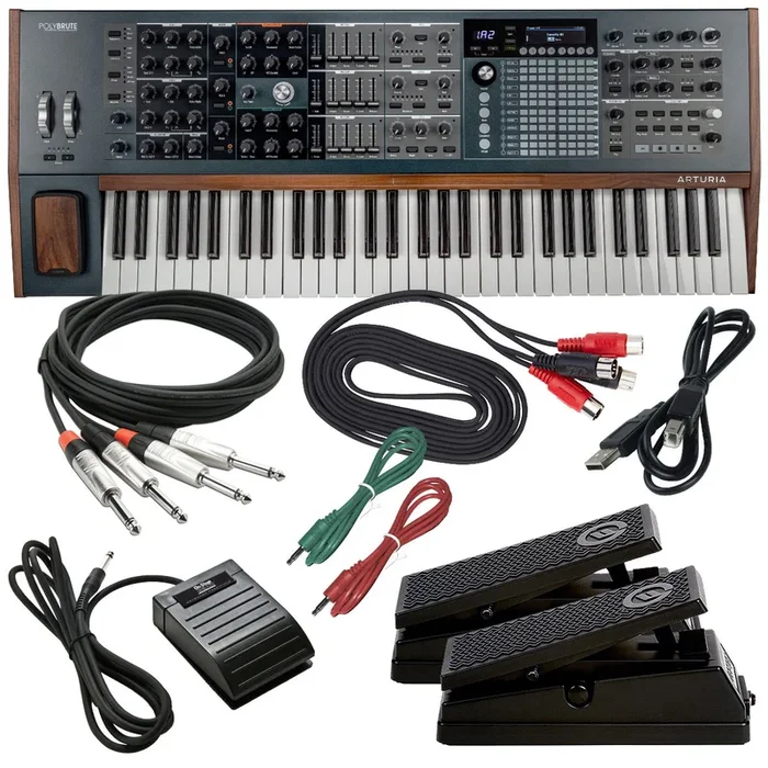 Arturia PolyBrute 6-Voice Polyphonic Analog Synthesizer CABLE KIT