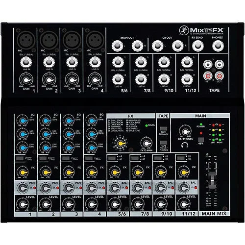 Ashton MXL12FX 12 Channel Mixer