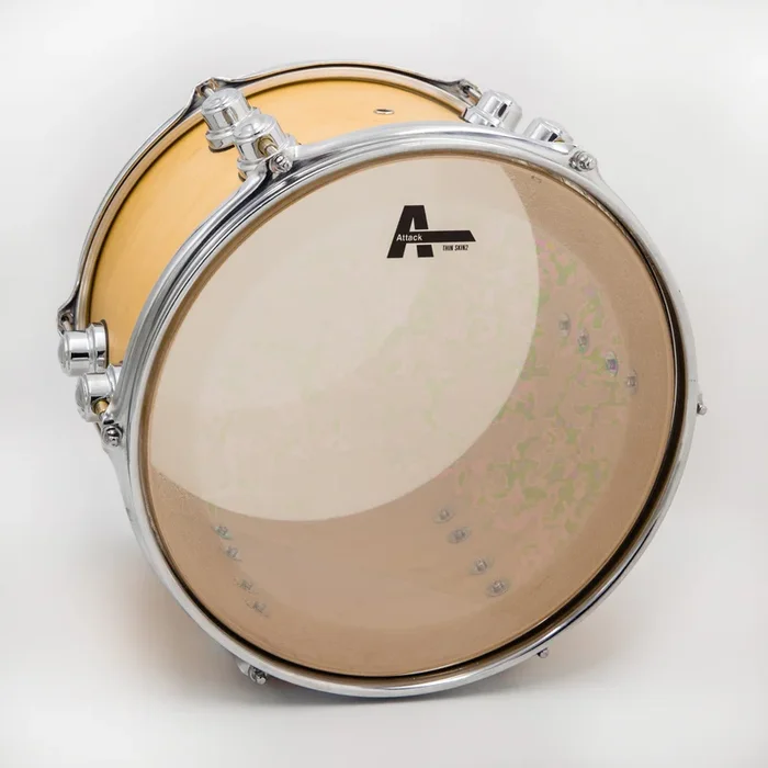 Attack Thin Skin 2 12″ 2-Ply Drumhead – Clear