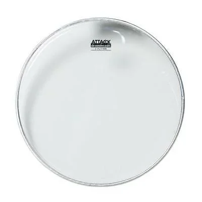 Attack Thin Skin 2 14″ 2-Ply Drumhead – Clear