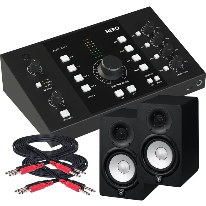Audient Nero Desktop Monitor Controller STUDIO RIG
