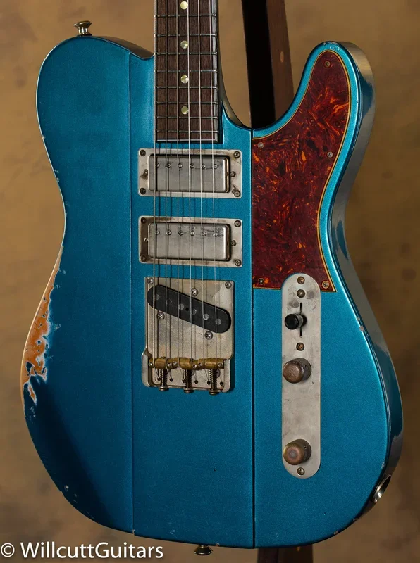 B3 Gene Baker Phoenix TMM Lake Placid Blue Distressed