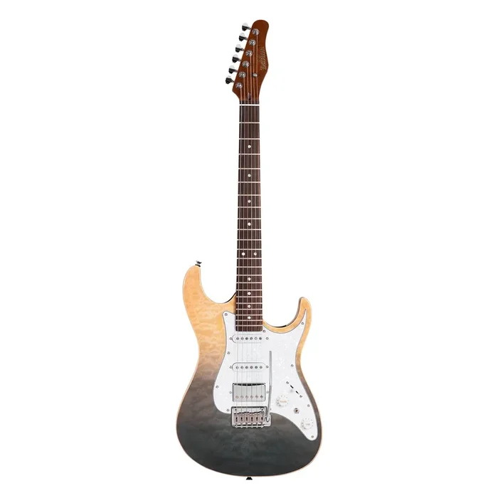 Babilon Legend Series Cosmos Gray Electric Guitar With Case