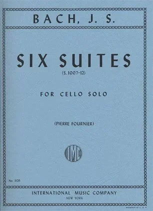 Bach (Fournier): Six Suites for Cello Solo (cello) IMC