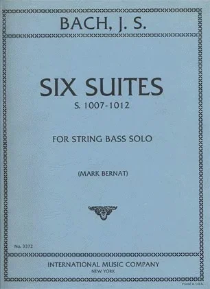 Bach, J.S. (Bernat): Six Suites for String Bass Solo