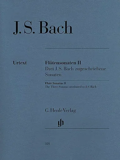 Bach, J.S. (Eppstein, ed.): Flute Sonatas, Vol. 2, urtext (flute, cello, and piano)