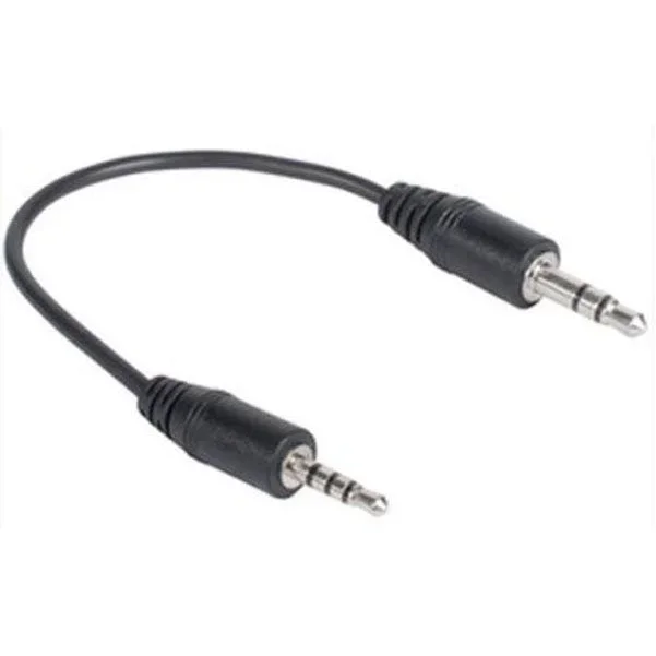 BAJAAO 2.5mm 4C Plug to 3.5mm Stereo Plug Adapter 6inch