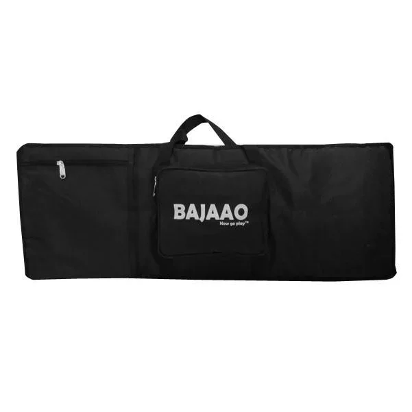 Bajaao 49-Key Keyboard Bag For Casio SA-76, Casio SA-77, Casio SA-78 With Padded Quality – Black