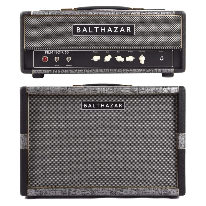 Balthazar Audio Systems Film Noir 50 Head & 2×12″ Cabinet w/Celestion G12M-65 Creamback Speakers Bundle