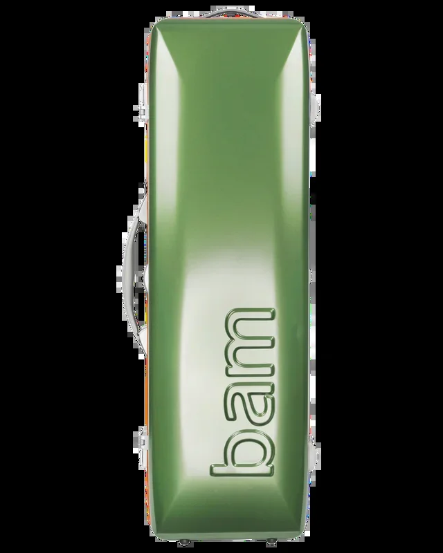 BAM Graffiti Oblong Hightech Violin Case Green/Orange 4/4