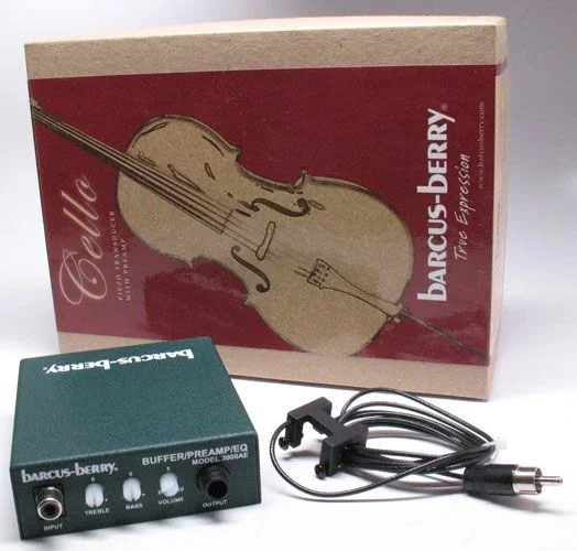 Barcus Berry 3125 Piezo Cello Pickup with Preamp