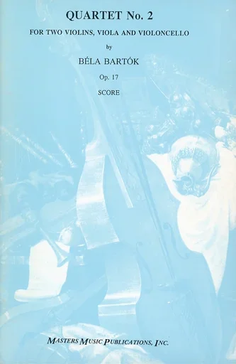 Bartok, B.: (Score) String Quartet No.2, Op.17 (string quartet)