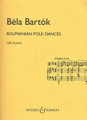 Bartok: Romanian Folk Dances (violin & piano)