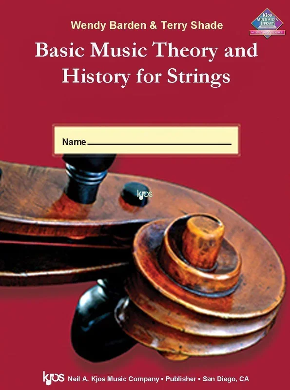 Basic Music Theory and History for Strings Book 1 Viola