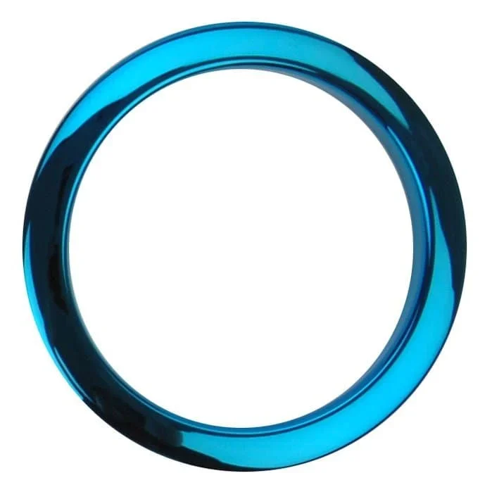 Bass Drum O’s Bass Drum Port 4″ Blue Chrome