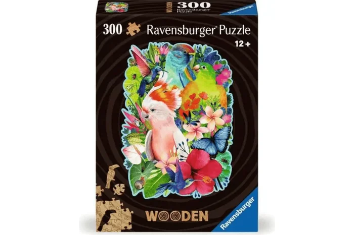 Beautiful Birds 300 Piece Wooden Puzzle
