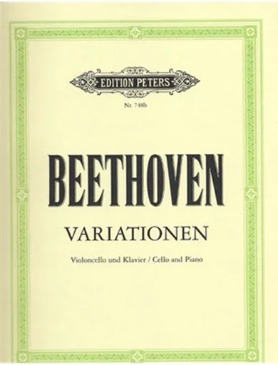 Beethoven, L.van: Variations (cello & piano)
