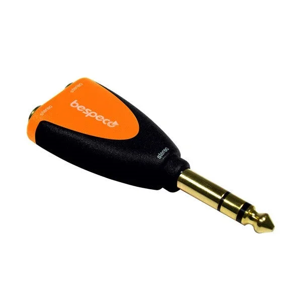 Bespeco Stereo Jack Male Plug To Stereo Jack Female Socket – 2X