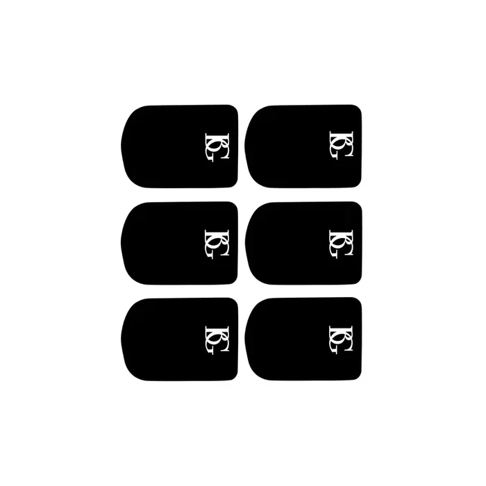 BG France Small Black Mouthpiece Patches – 0.8mm