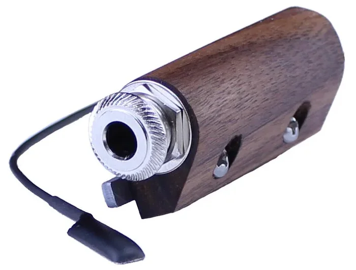 BJ-02 Std – Banjo Pickup with NBJA Walnut Body Jack Assembly