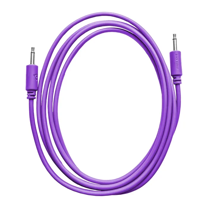 Black Market Modular 3.5mm Patch Cable – 100cm/40″ – Violet