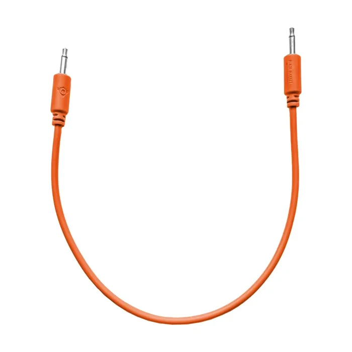 Black Market Modular 3.5mm Patch Cable – 25cm/10″ – Orange