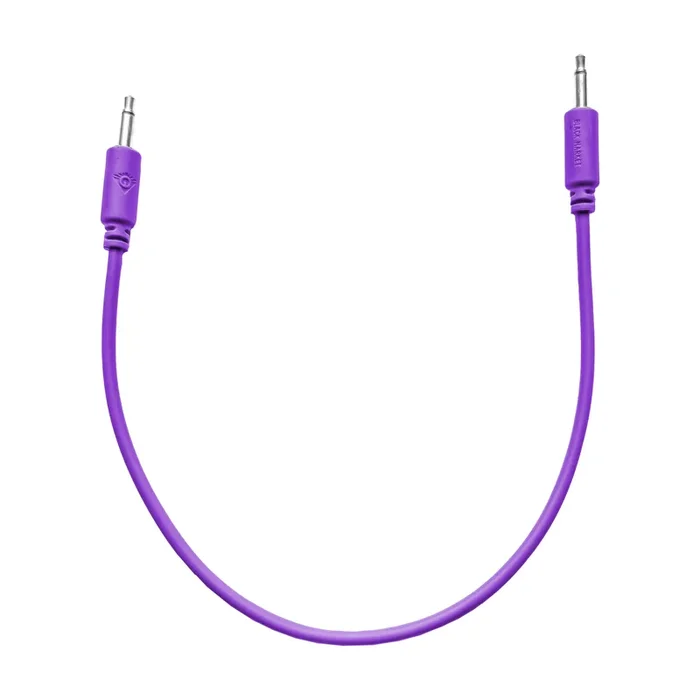 Black Market Modular 3.5mm Patch Cable – 25cm/10″ – Violet