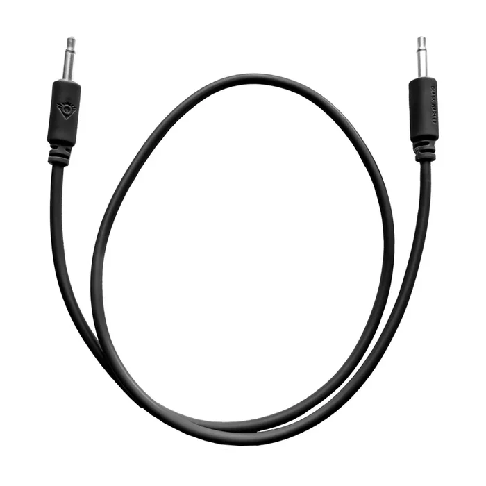 Black Market Modular 3.5mm Patch Cable – 50cm/20″ – Black