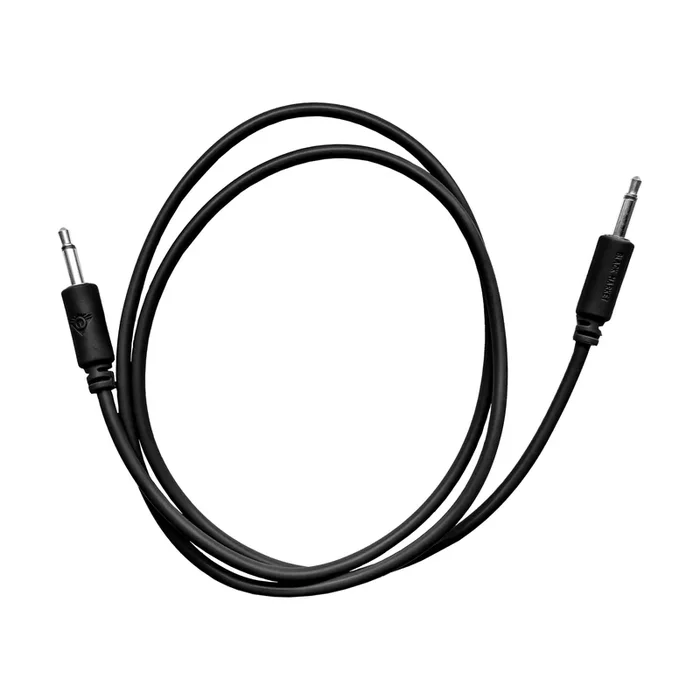 Black Market Modular 3.5mm Patch Cable – 75cm/30″ – Black