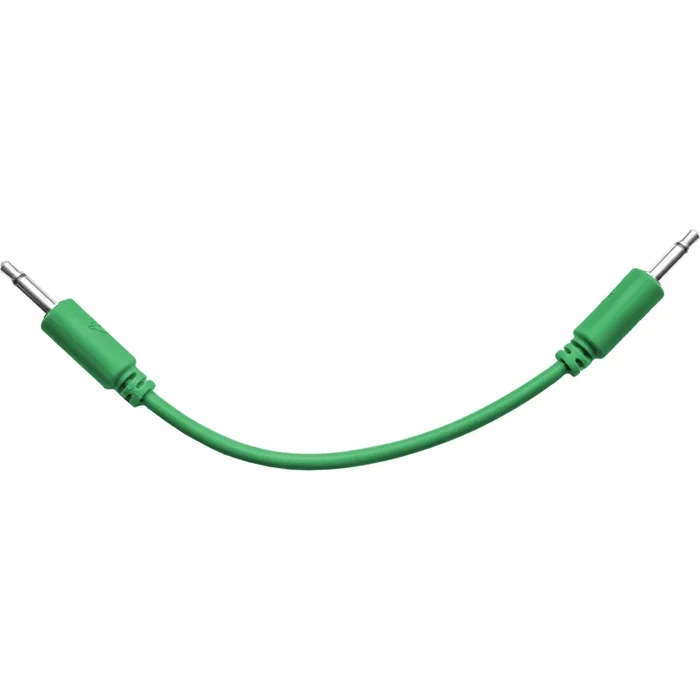 Black Market Modular 3.5mm Patch Cable – 9cm/3.5″ – Green