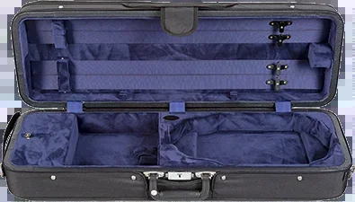 Bobelock 1003 Featherlite Oblong Suspension Violin Case with Velour Interior