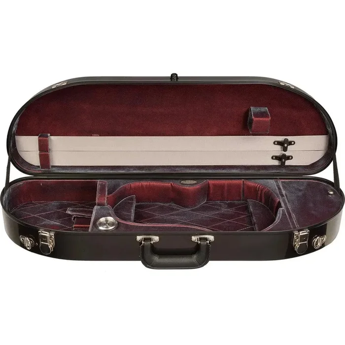 Bobelock 1047 Étui pour violon demi-lune en fibre de verre