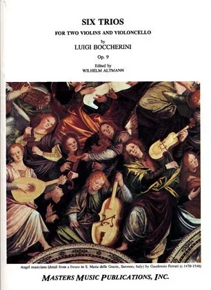 Boccherini, L.: Trio Op.9 (2 violins & cello)