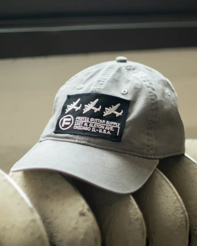 BOLT 6 PANEL HAT – Faded Gray
