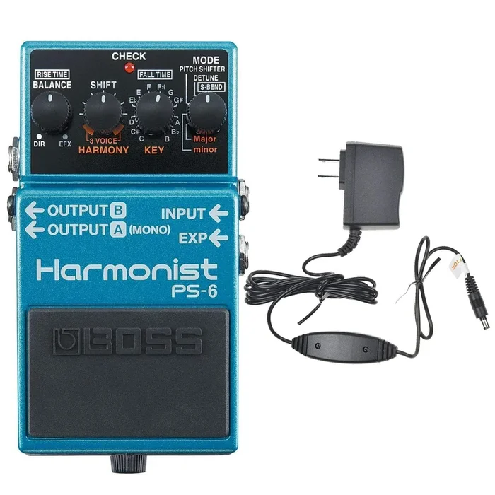 Boss PS-6 Harmonist Bundle w/ Boss PSA-120S2 Power Supply