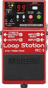 Boss RC-3 Loop Station Compact Phrase Recorder Pedal