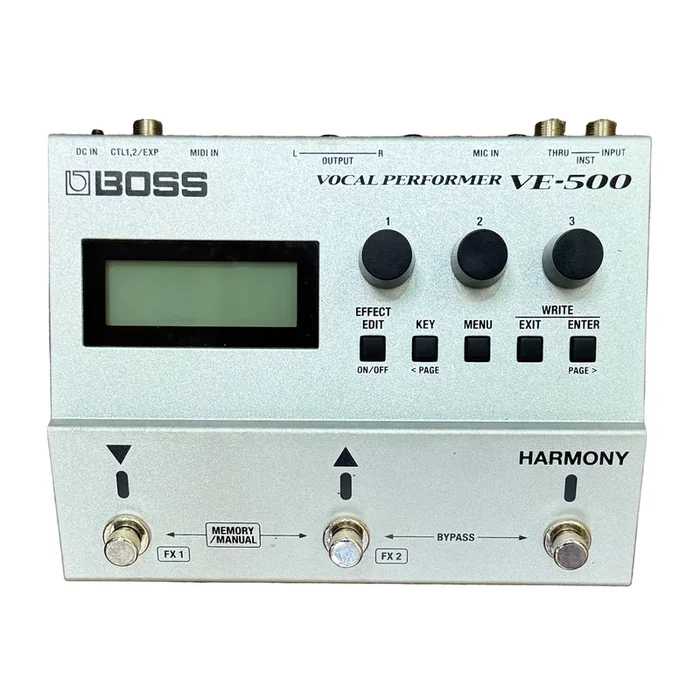 BOSS VE-500 Vocal Performer Effects Processor Pedal