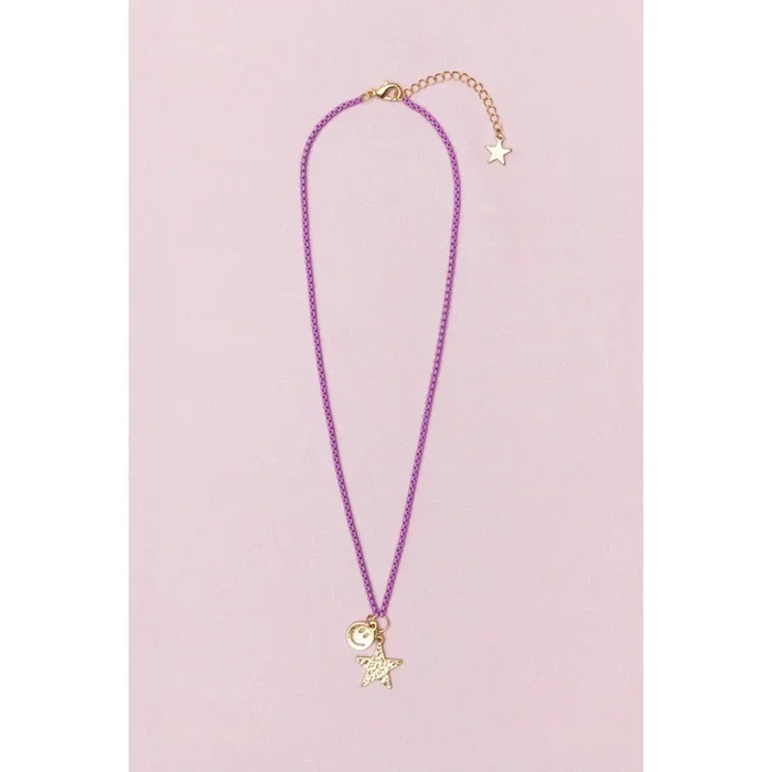boutique chic starshine smiles necklace