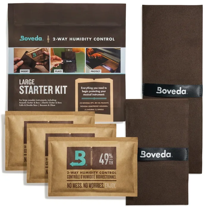 Boveda Large Starter Kit, 2-Way Humidity Control for Cello