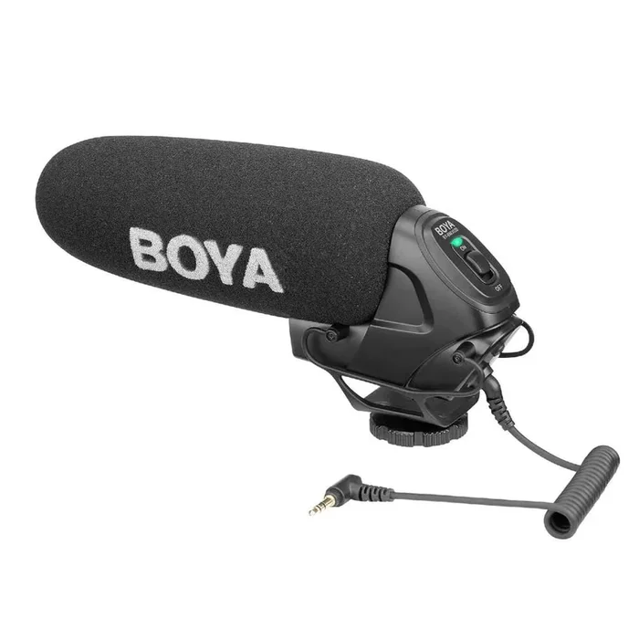 Boya BY-BM3030 On-Camera Super-Cardioid Condenser Shotgun Microphone