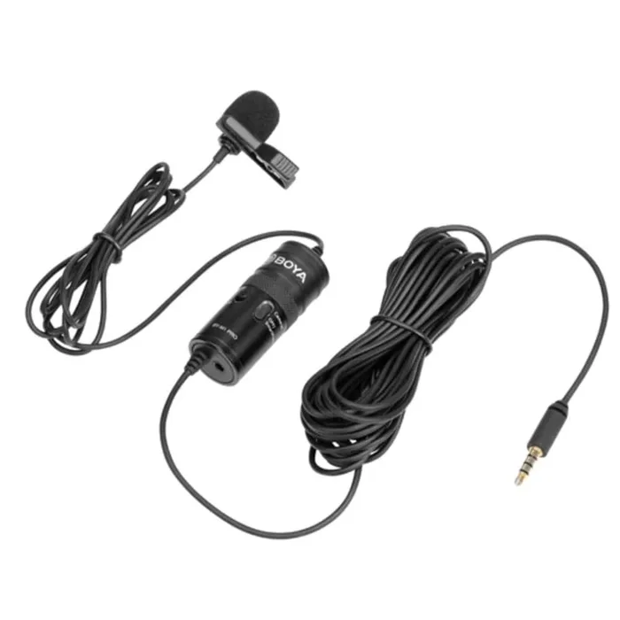 Boya BY-M1 Pro Omnidirectional Lavalier Condenser Microphone – Open Box