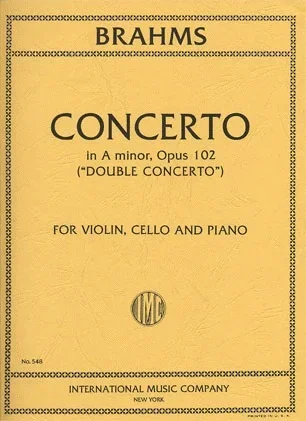 Brahms (Fournier/Francescatti): Double Concerto in A minor, Op.102 (violin, cello, & piano reduction)