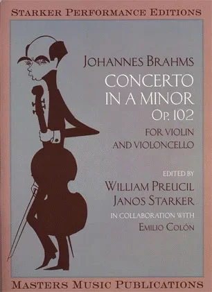 Brahms, J. (Preucil/Starker): Concerto for Violin and Cello, Op.102 – Double Concerto (violin, cello, & piano)