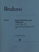 Brahms, J.: Sonata in E minor, Op.38 – URTEXT (cello & piano)