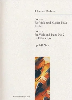 Brahms, Johannes: Viola Sonata in Eb Op.120#2 (viola & piano)