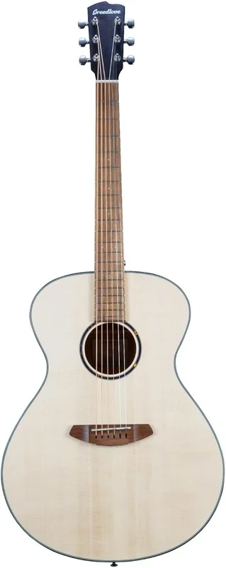 Breedlove Discovery S Concerto Natural Acoustic Guitar, Sitka-African Mahogany DSCO01SSAM