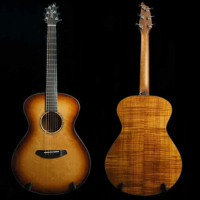 Breedlove Masterclass Concert Bearclaw Sitka Spruce/Koa Acoustic Electric Guitar – Includes Deluxe Hard Case
