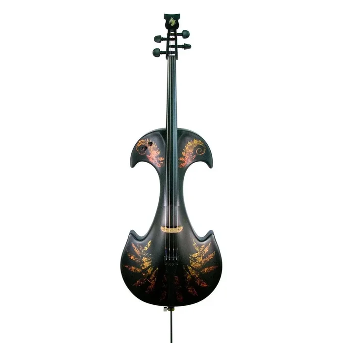 Bridge Draco Dragon electric cello, Phoenix custom finish