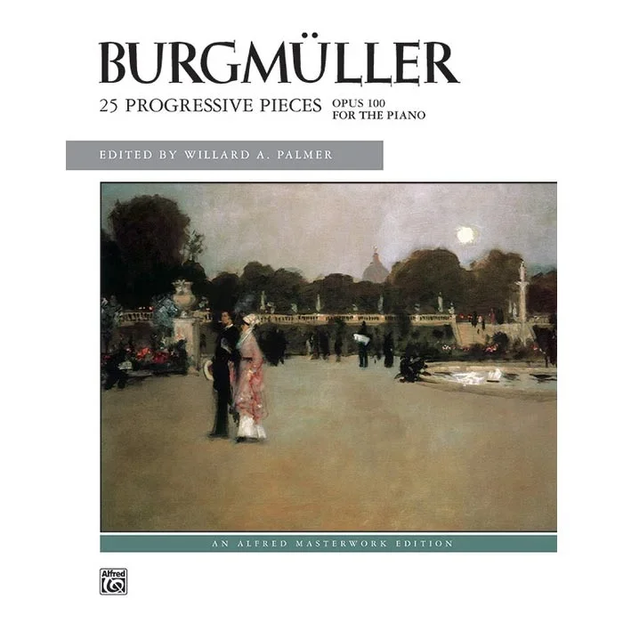 Burgmüller: 25 Progressive Pieces, Opus 100 with CD